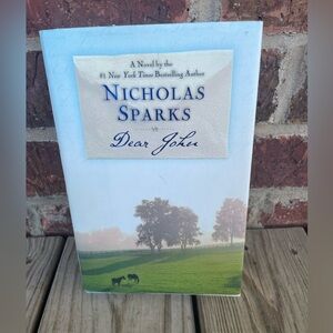 Nicholas Sparks Hardcover Dear John Chapter Book With Dust Jacket